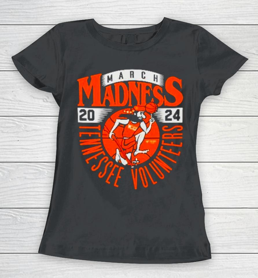 Tennessee Volunteers 2024 Ncaa March Madness Retro Women T-Shirt