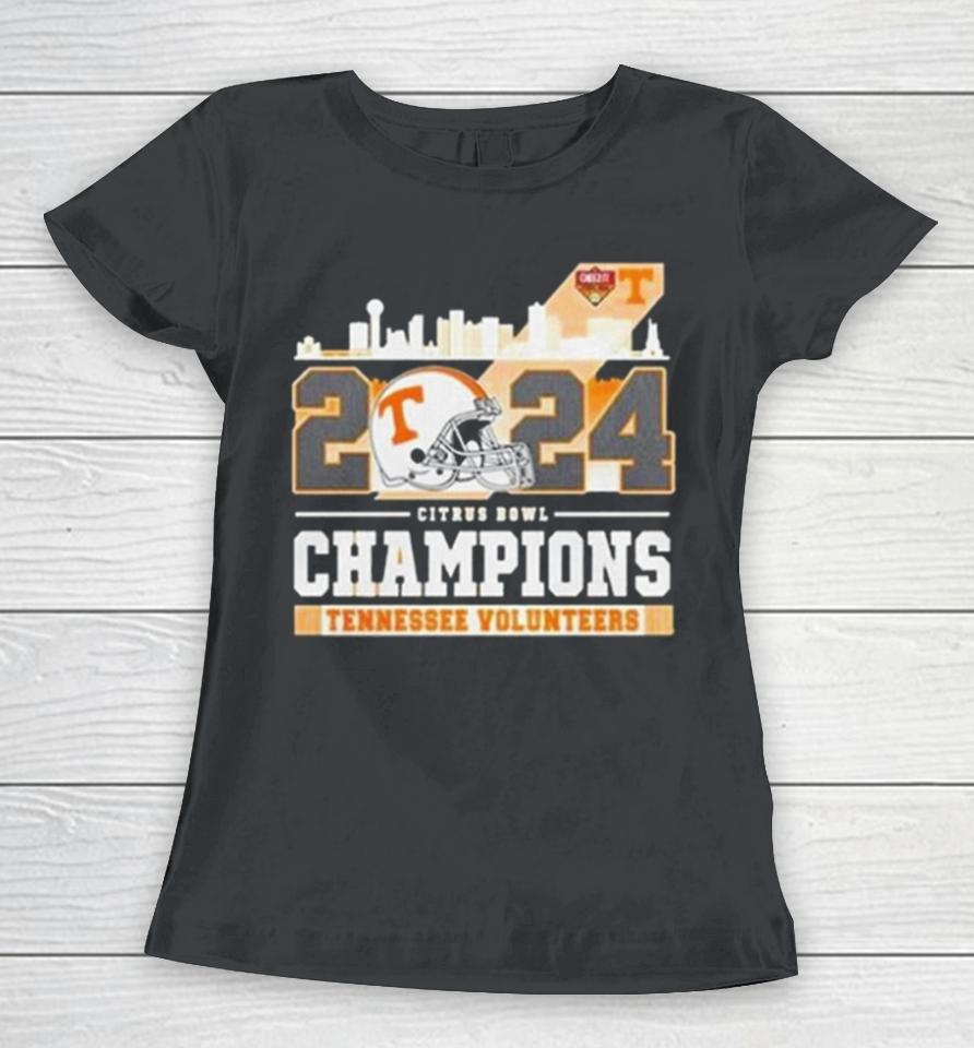 Tennessee Volunteers Citrus Bowl Champions 2024 Women T-Shirt