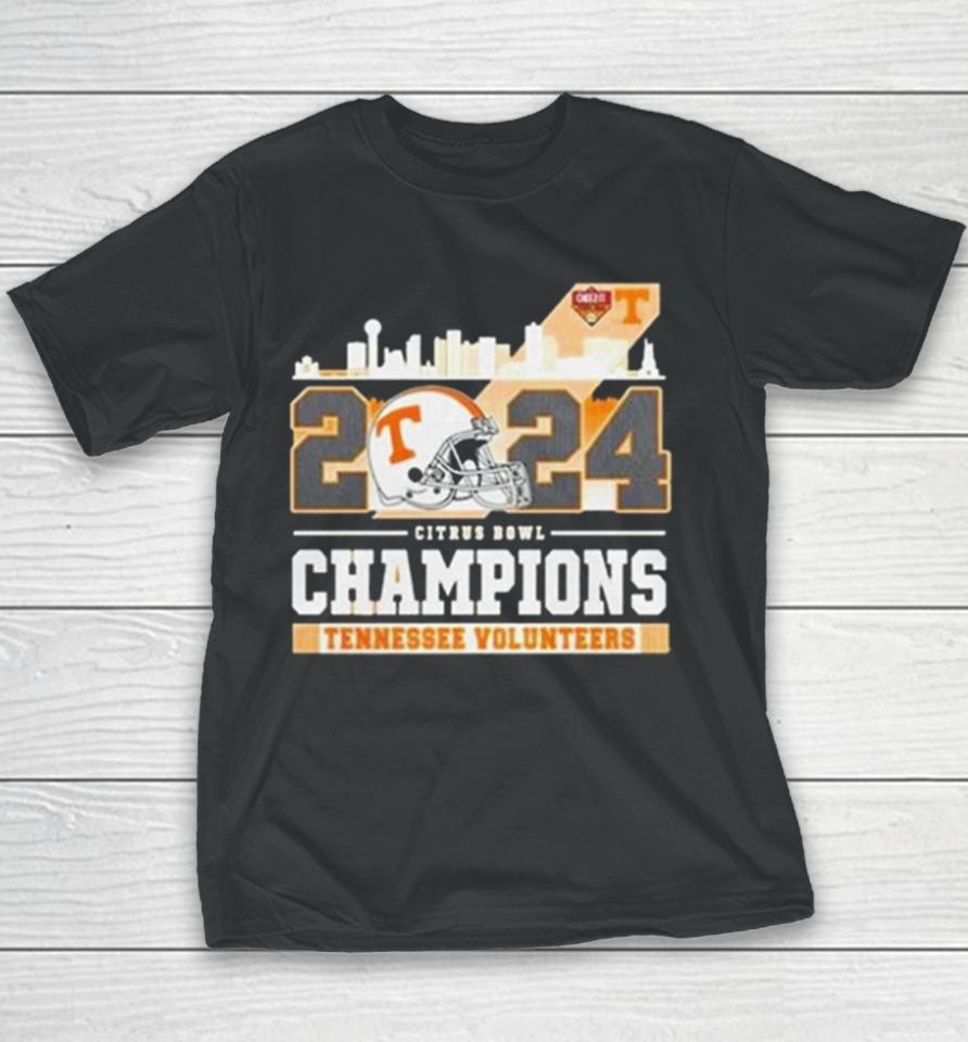 Tennessee Volunteers Citrus Bowl Champions 2024 Youth T-Shirt