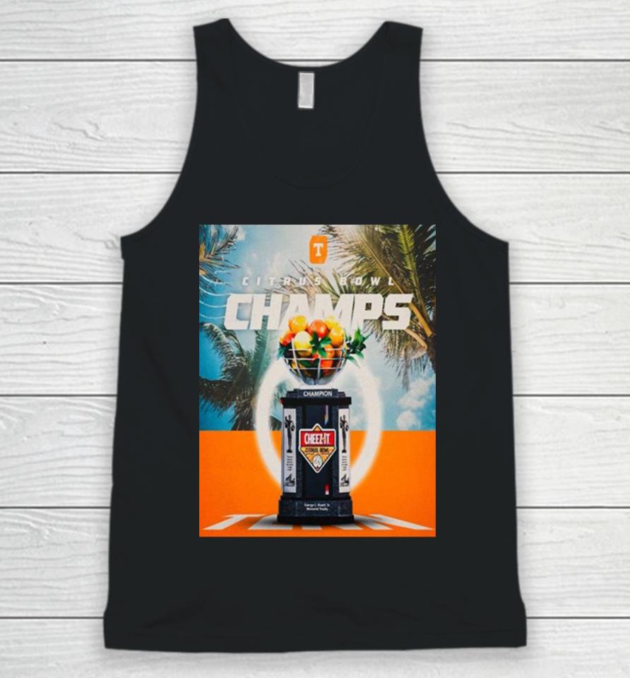 Tennessee Volunteers Is The 2024 Citrus Bowl Champions Ncaa College Football Unisex Tank Top