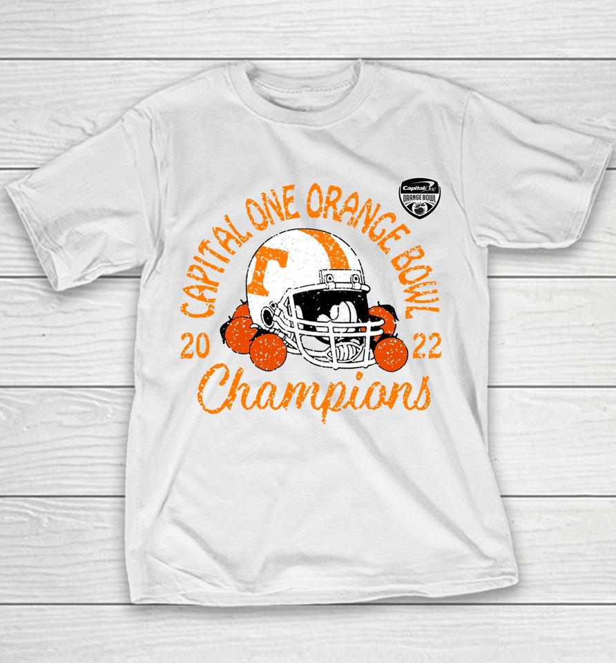 Tennessee Volunteers Men's 2022 Orange Bowl Champions Favorite Cheer Youth T-Shirt
