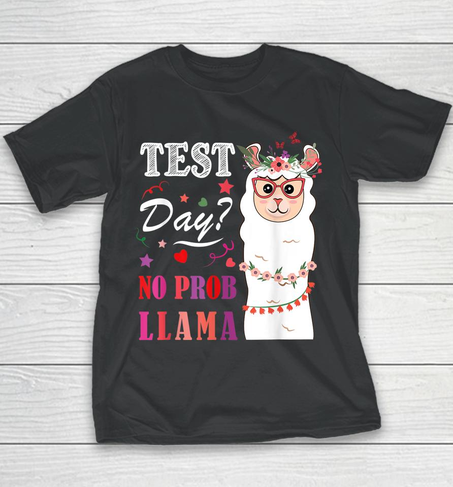 Test Day No Prob Llama Llama Teacher Youth T-Shirt