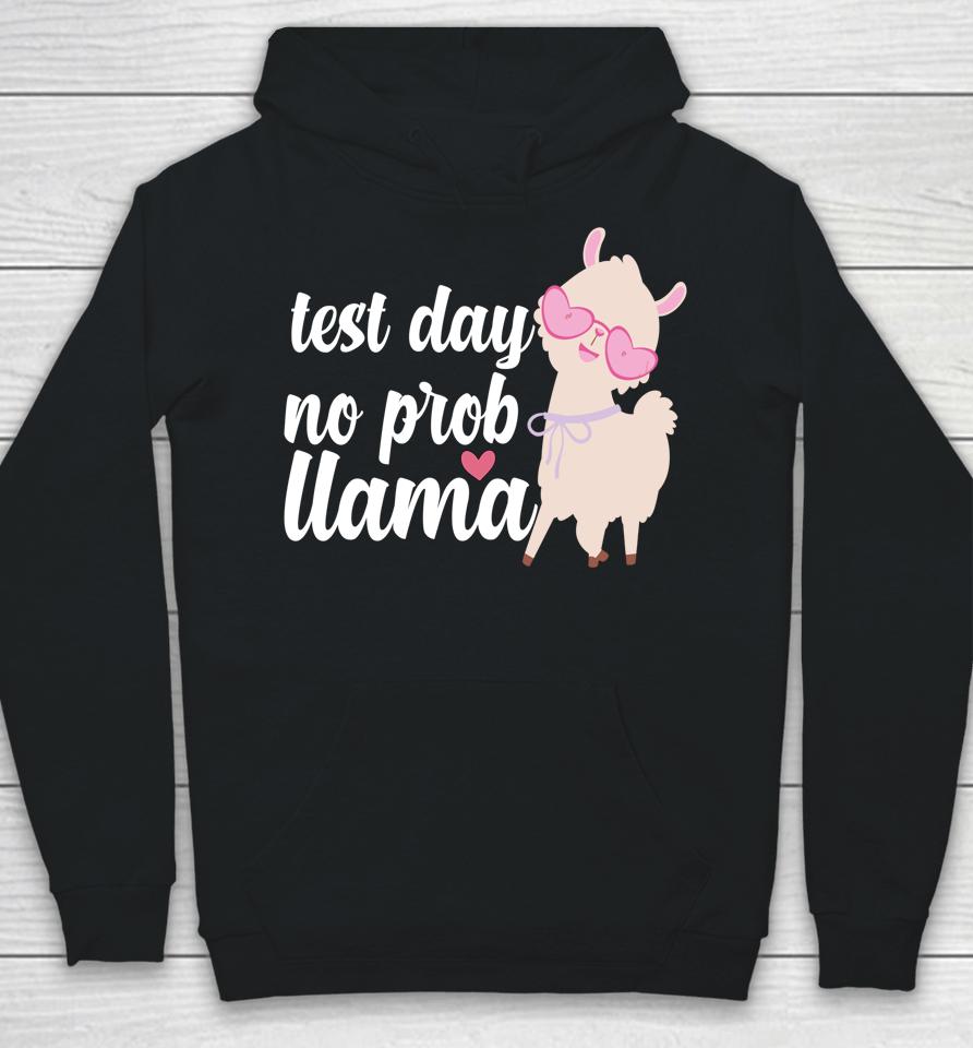 Test Day No Prob Llama Hoodie