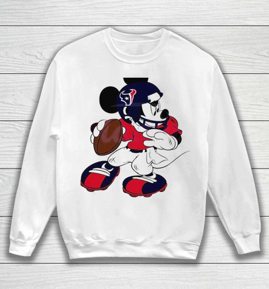 Texans Nfl Mickey Mouse 2024 Sweatshirt