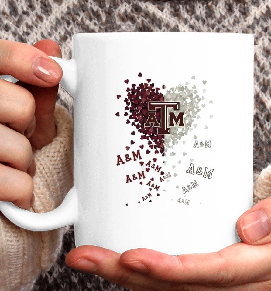 Texas A&Amp;M Aggies Tiny Heart Shape 2023 Coffee Mug