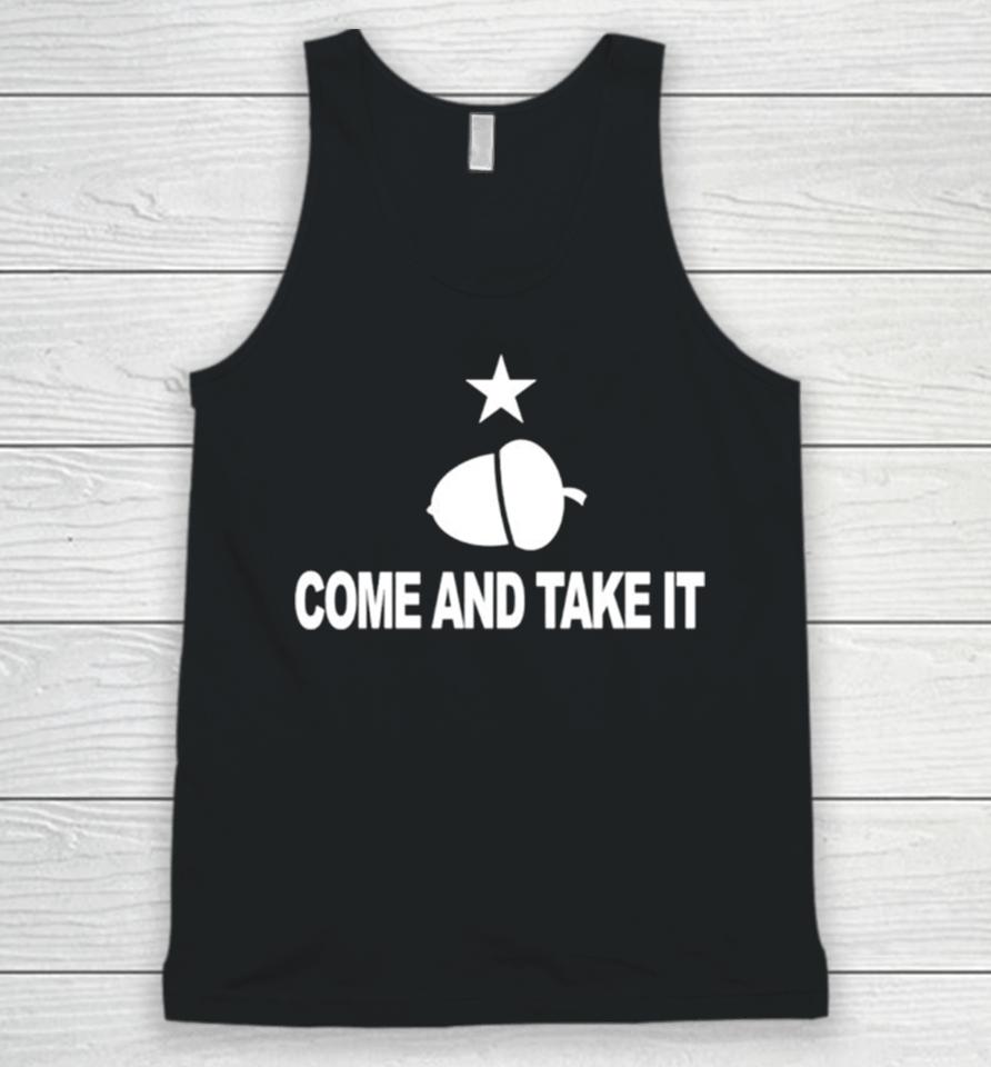 Texas Come And Take It Acorn Unisex Tank Top