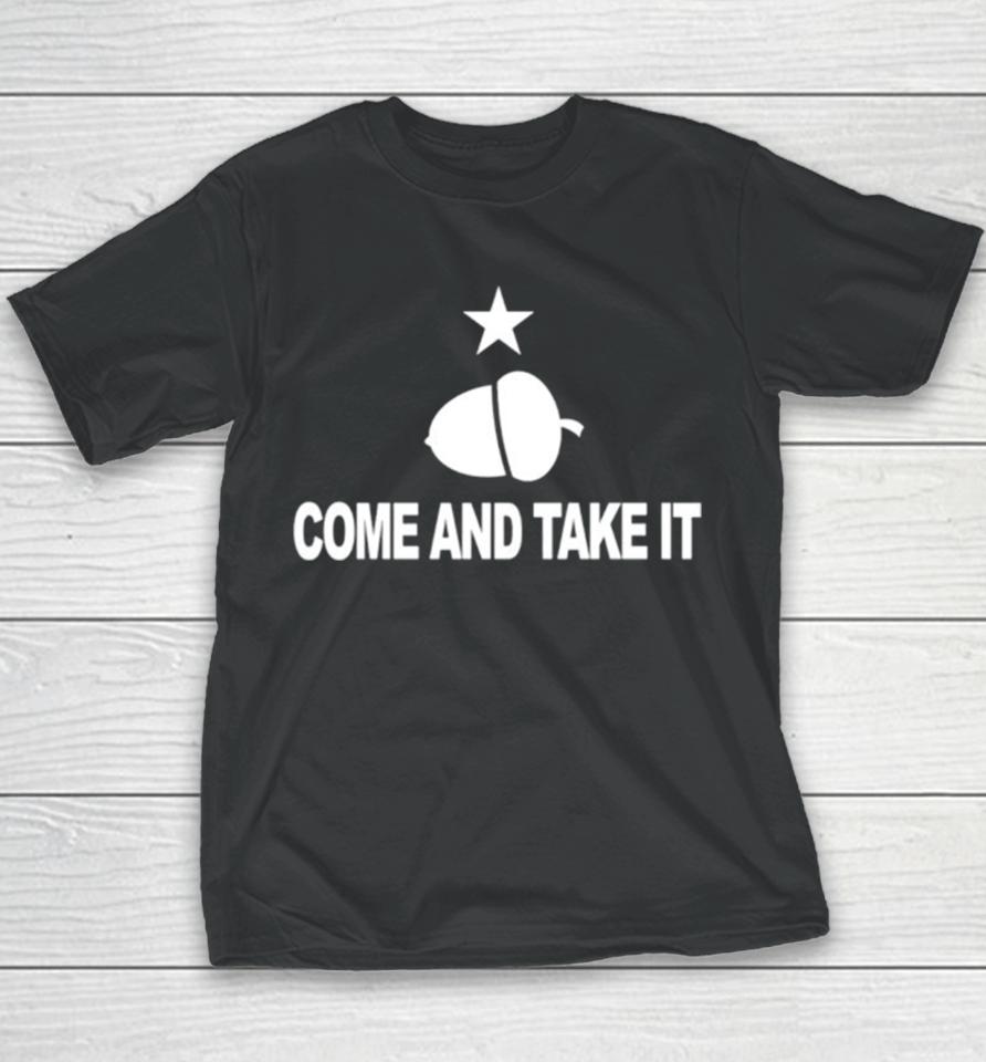 Texas Come And Take It Acorn Youth T-Shirt