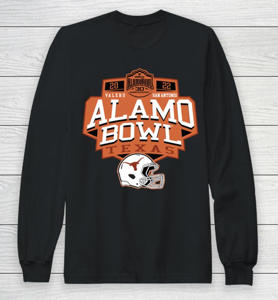Texas Longhorns 2022 Valero Alamo Bowl Long Sleeve T-Shirt