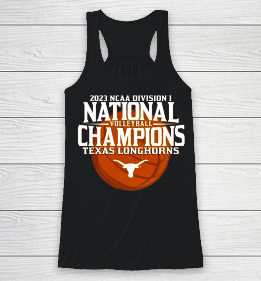 Texas Longhorns 2023 Ncaa Women’s Volleyball National Champions Racerback Tank