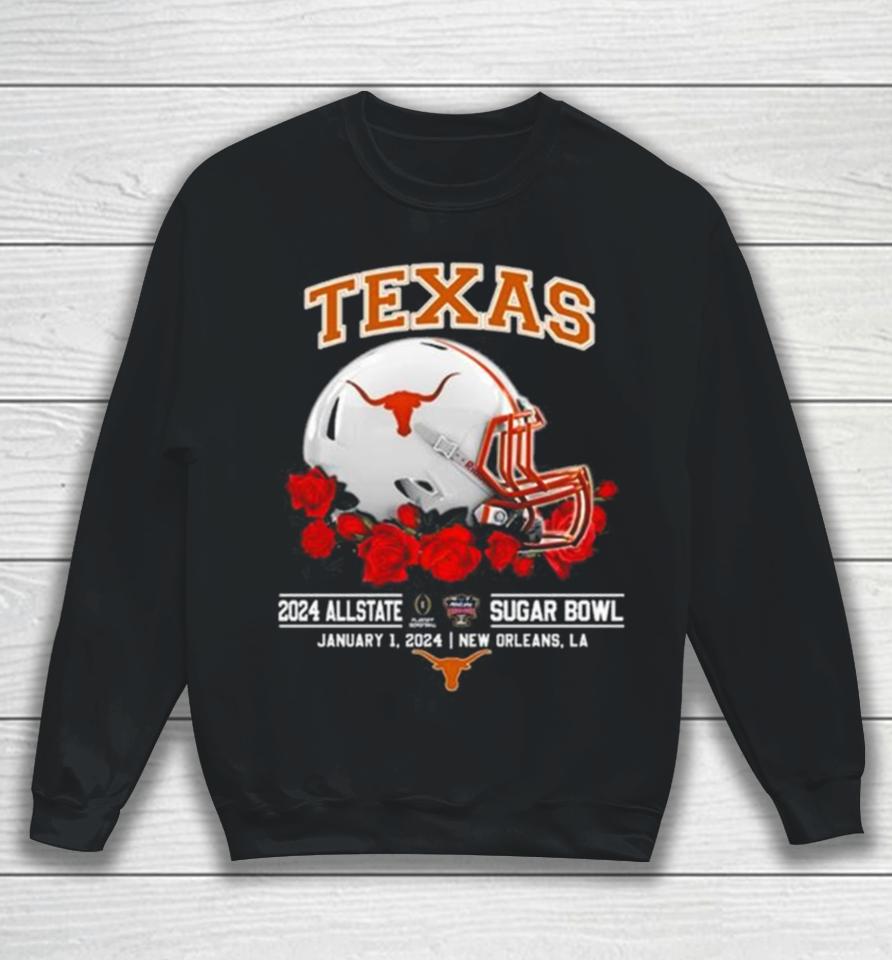 Texas Longhorns 2024 Allstate Sugar Bowl January 1, 2024 Sweatshirt