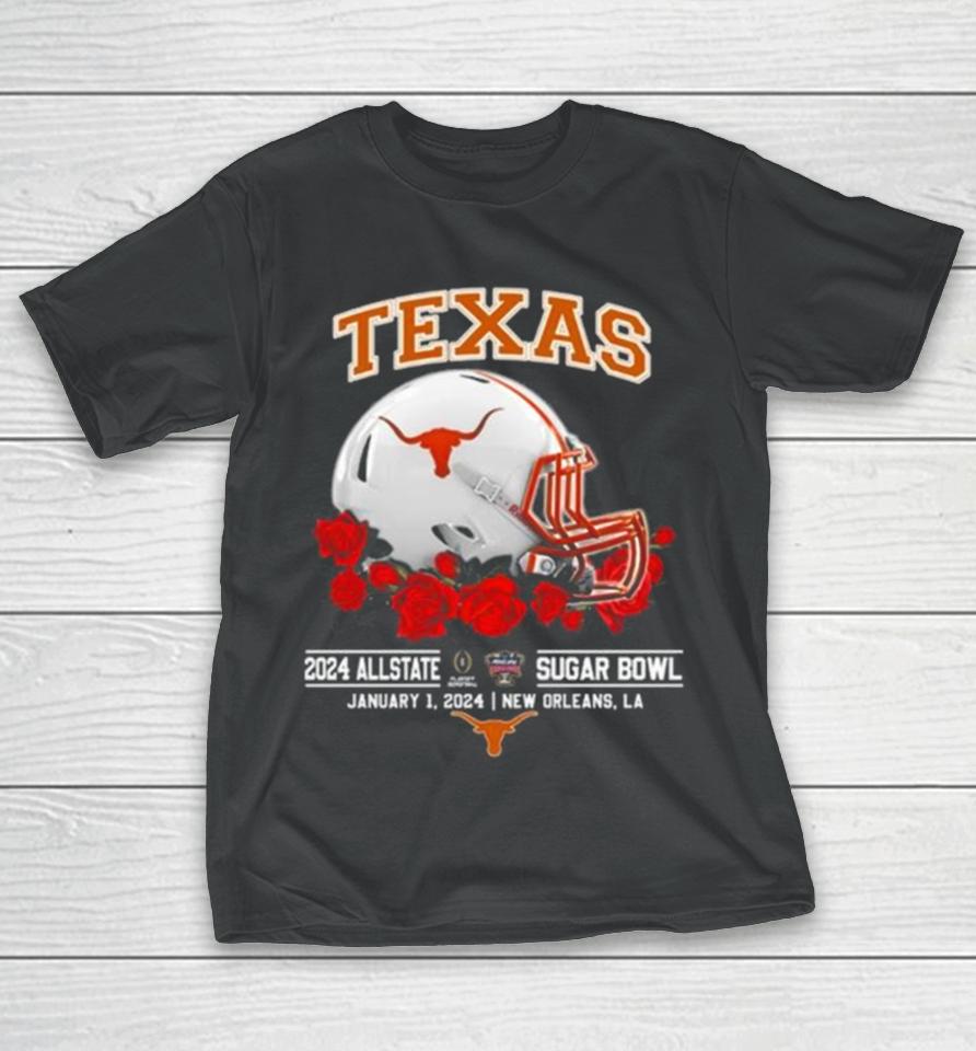 Texas Longhorns 2024 Allstate Sugar Bowl January 1, 2024 T-Shirt