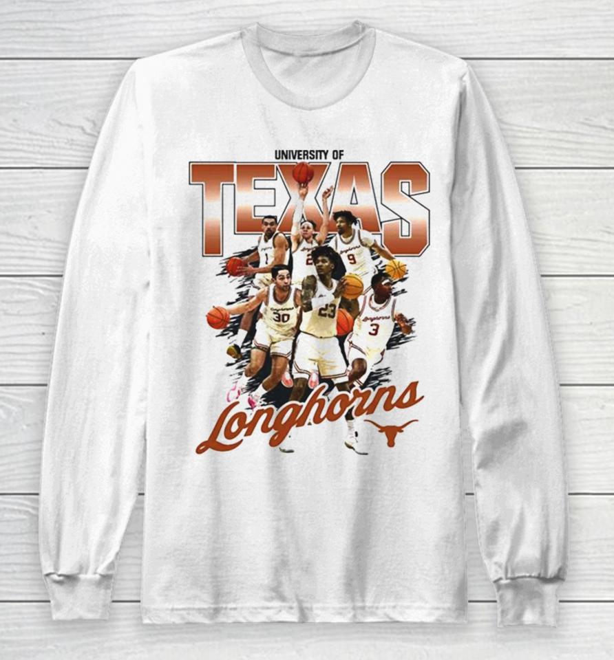 Texas Longhorns 2024 Ncaa Men’s Basketball 2023 – 2024 Post Season Long Sleeve T-Shirt