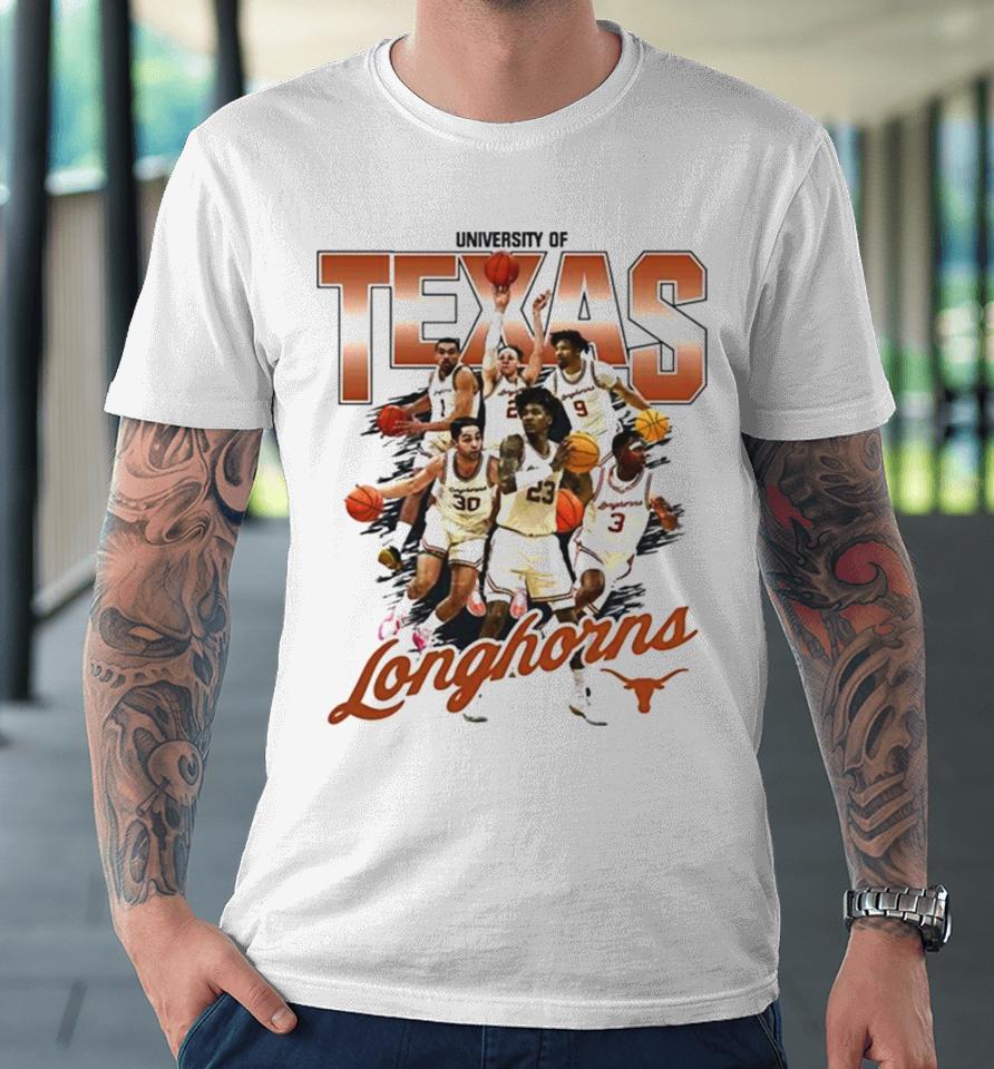 Texas Longhorns 2024 Ncaa Men’s Basketball 2023 – 2024 Post Season Premium T-Shirt