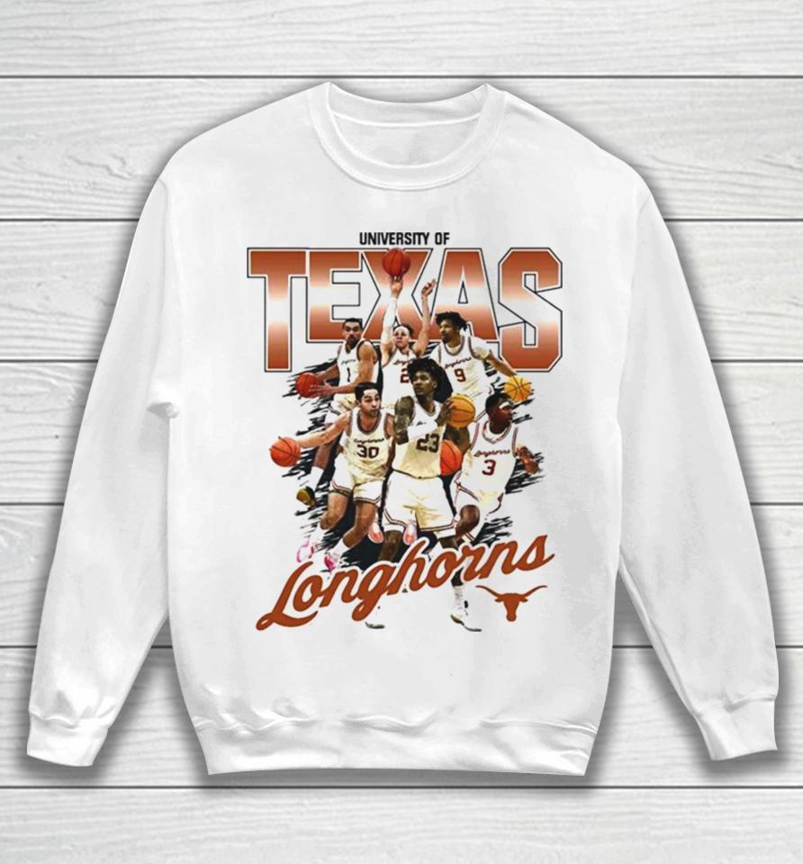 Texas Longhorns 2024 Ncaa Men’s Basketball 2023 – 2024 Post Season Sweatshirt