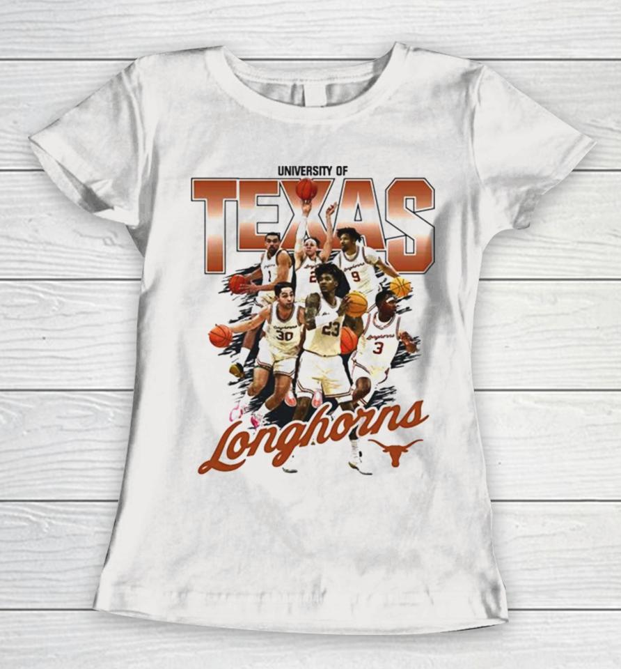 Texas Longhorns 2024 Ncaa Men’s Basketball 2023 – 2024 Post Season Women T-Shirt