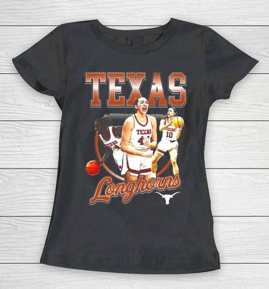 Texas Longhorns 2024 Ncaa Women’s Basketball 2023 – 2024 Post Season Women T-Shirt