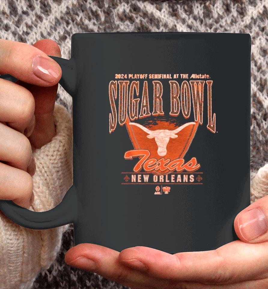 Texas Longhorns Cfp 2024 Playoff Semifinal At The Allstate Sugar Bowl New Orleans Coffee Mug