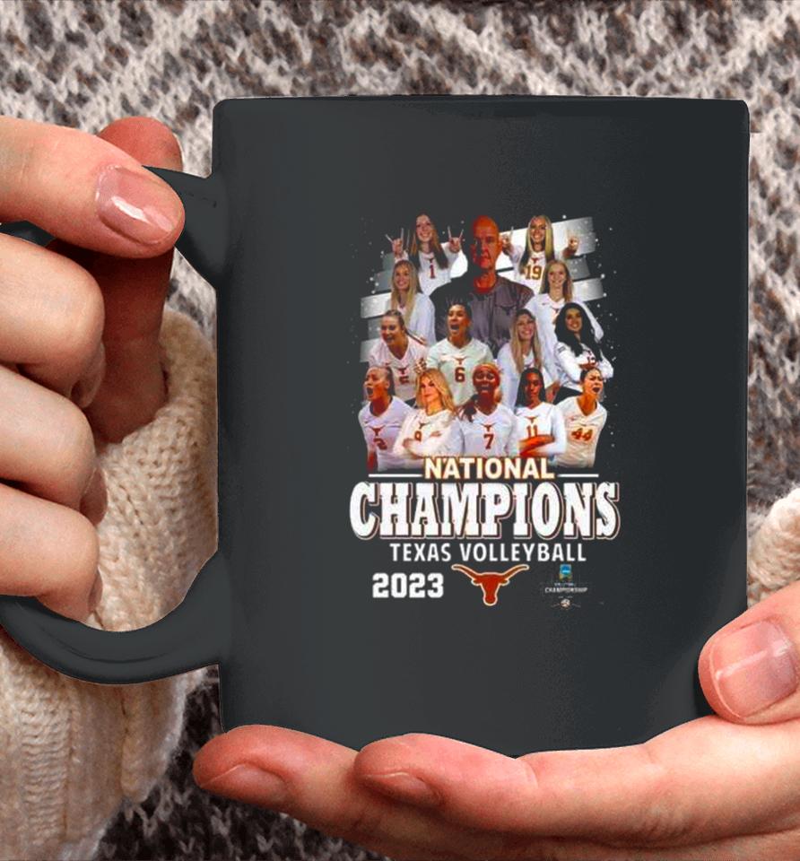 Texas Longhorns Teams 2023 Ncaa Women’s Volleyball National Champions Coffee Mug