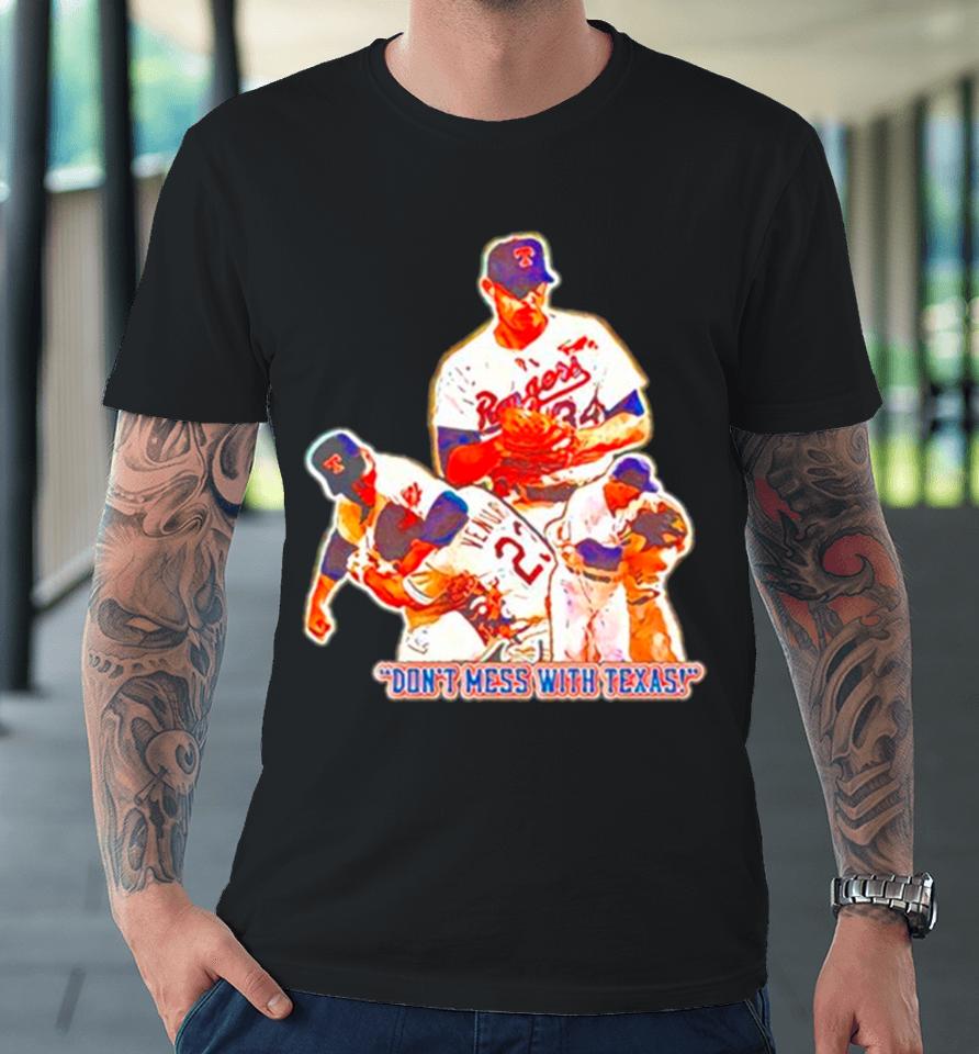 Texas Rangers Nolan Ryan Don’t Mess With Texas Premium T-Shirt