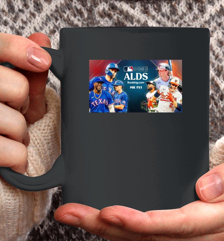 Texas Rangers Vs Baltimore Orioles 2023 Alds Game Matchup Coffee Mug