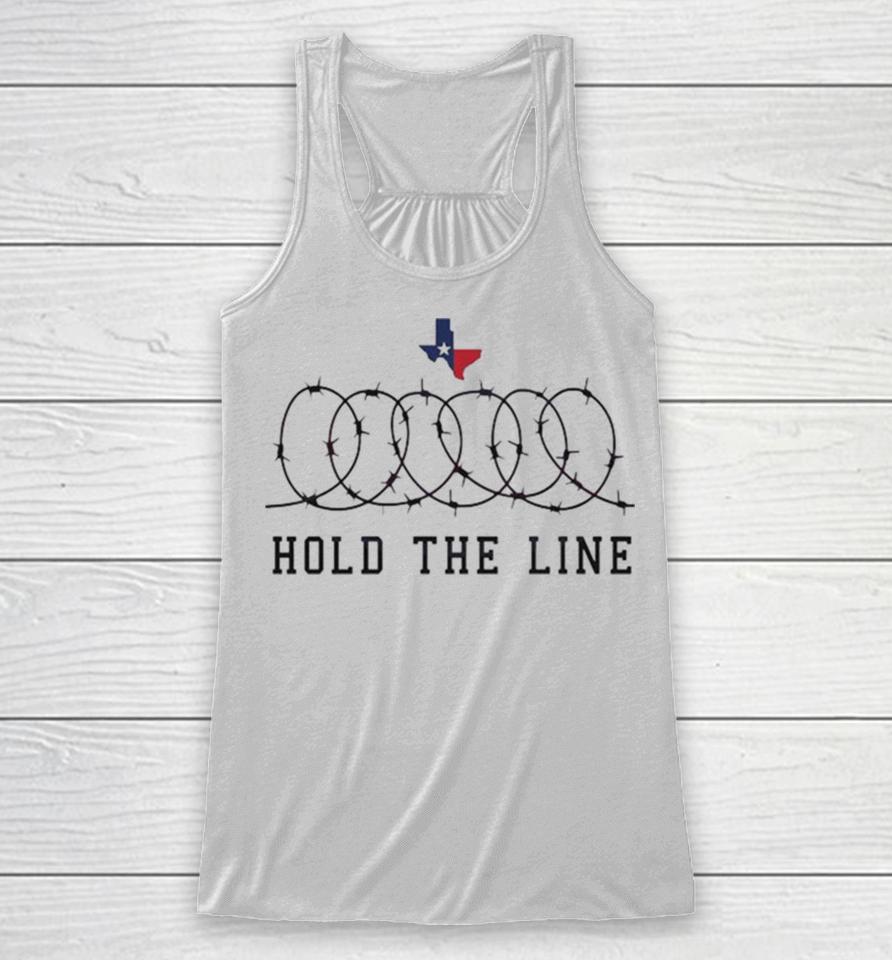 Texas Support Hold The Line 2024 Racerback Tank