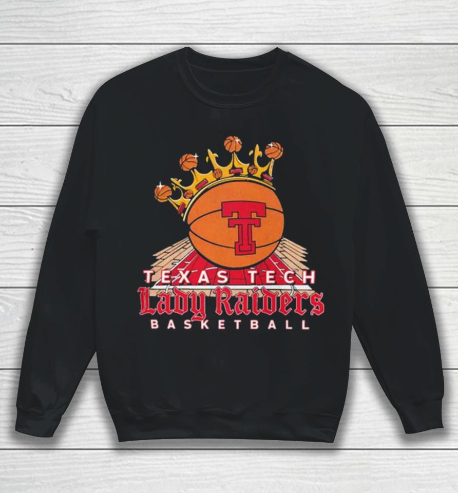 Texas Tech Basketball Lady Raiders Reign Black Logo Sweatshirt