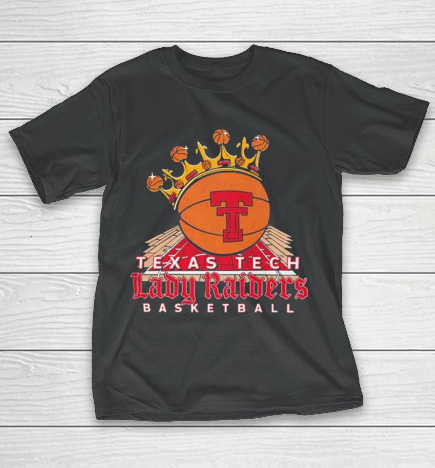 Texas Tech Basketball Lady Raiders Reign Black Logo T-Shirt