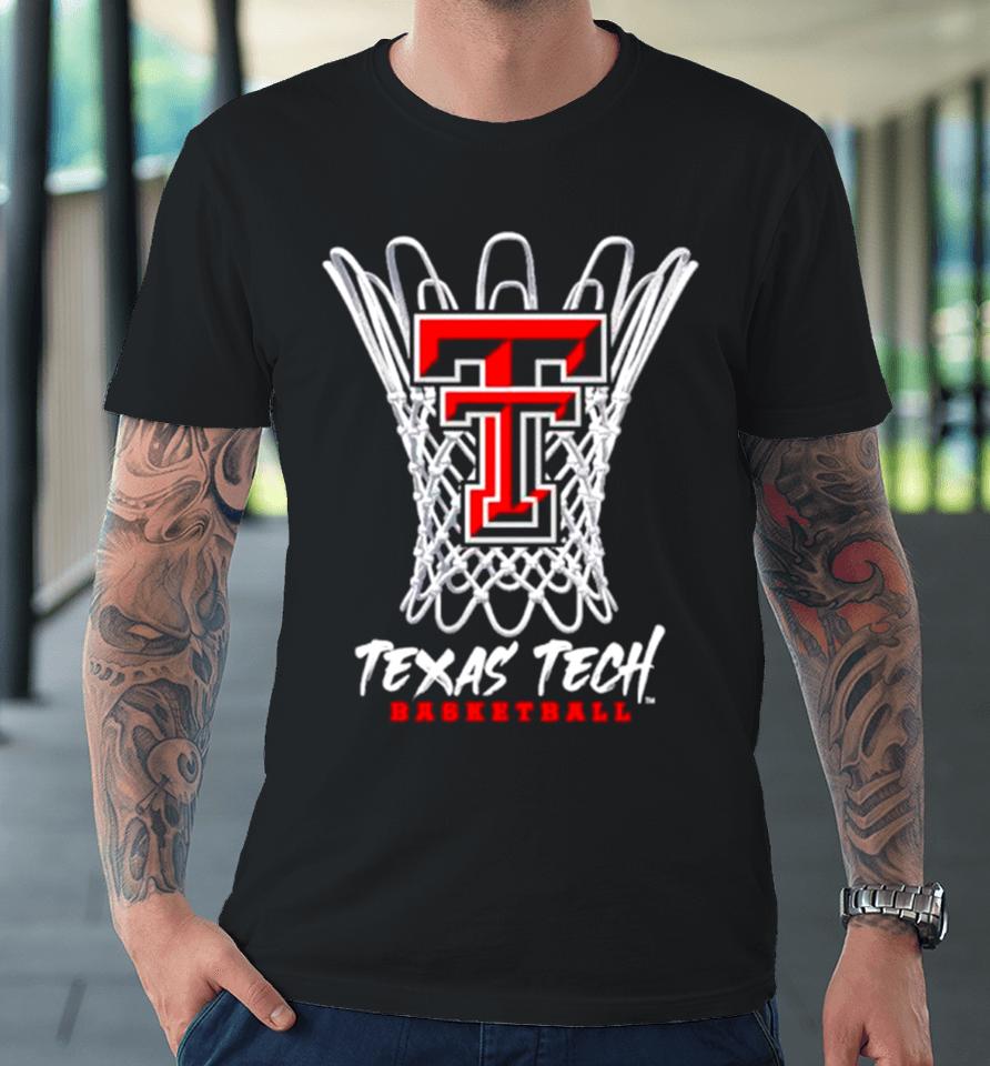 Texas Tech Basketball Splash Premium T-Shirt