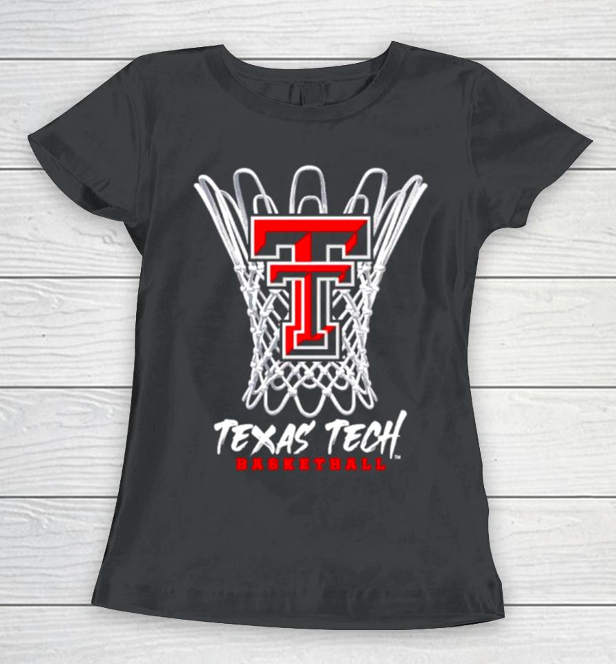 Texas Tech Basketball Splash Women T-Shirt