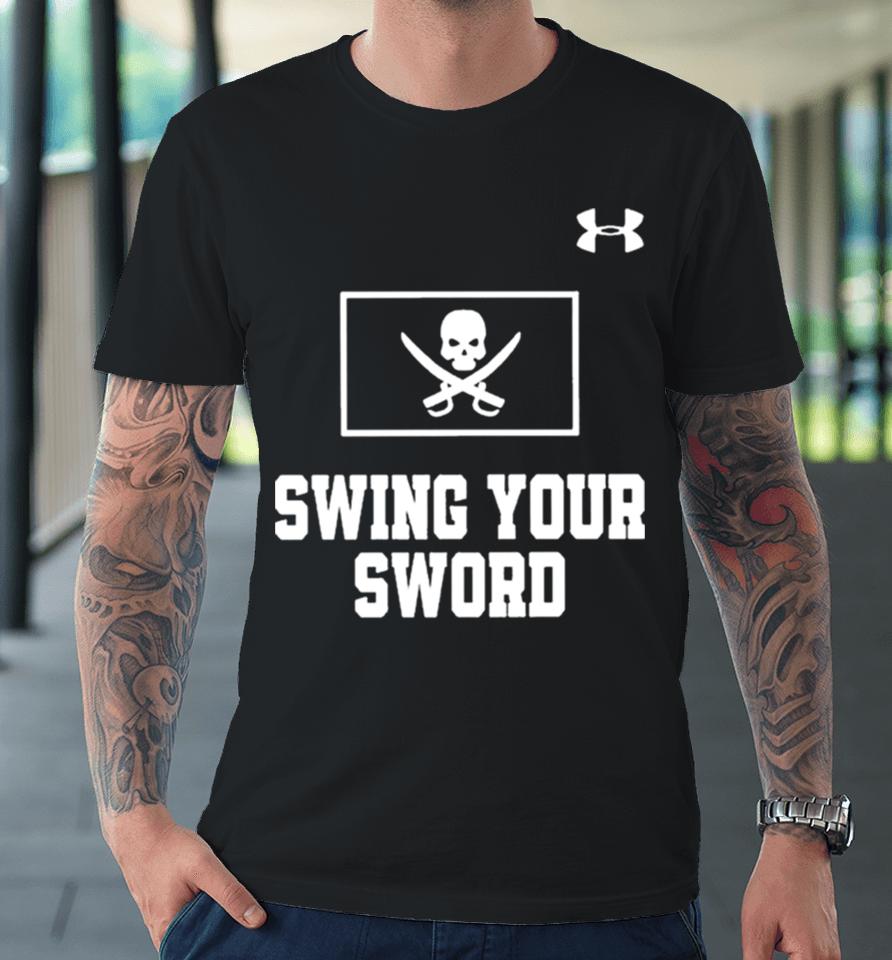 Texas Tech Football Joey Mcguire Swing Your Sword Premium T-Shirt