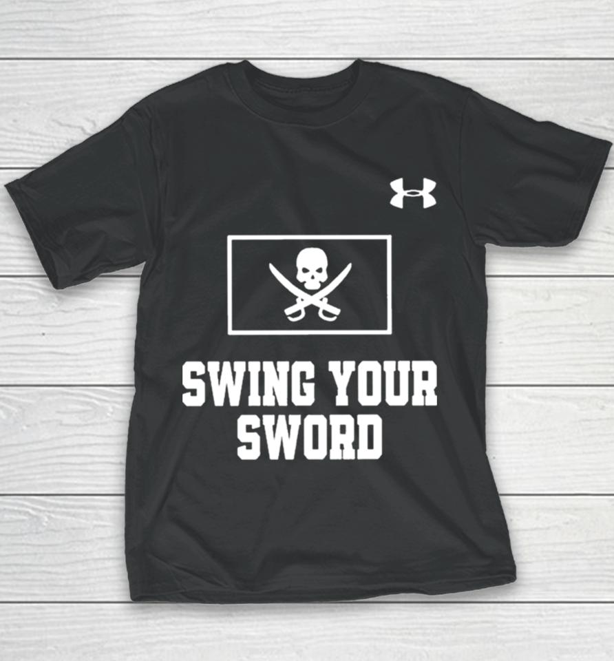 Texas Tech Football Joey Mcguire Swing Your Sword Youth T-Shirt