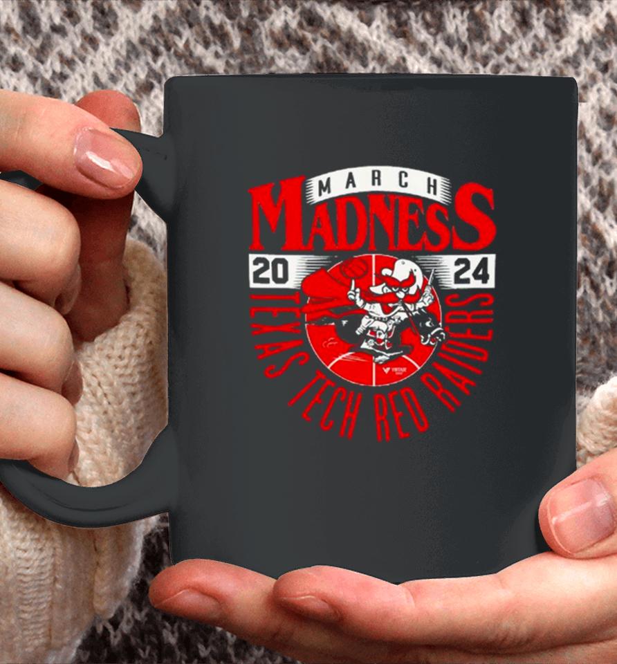 Texas Tech Red Raiders 2024 March Madness Mascot Coffee Mug