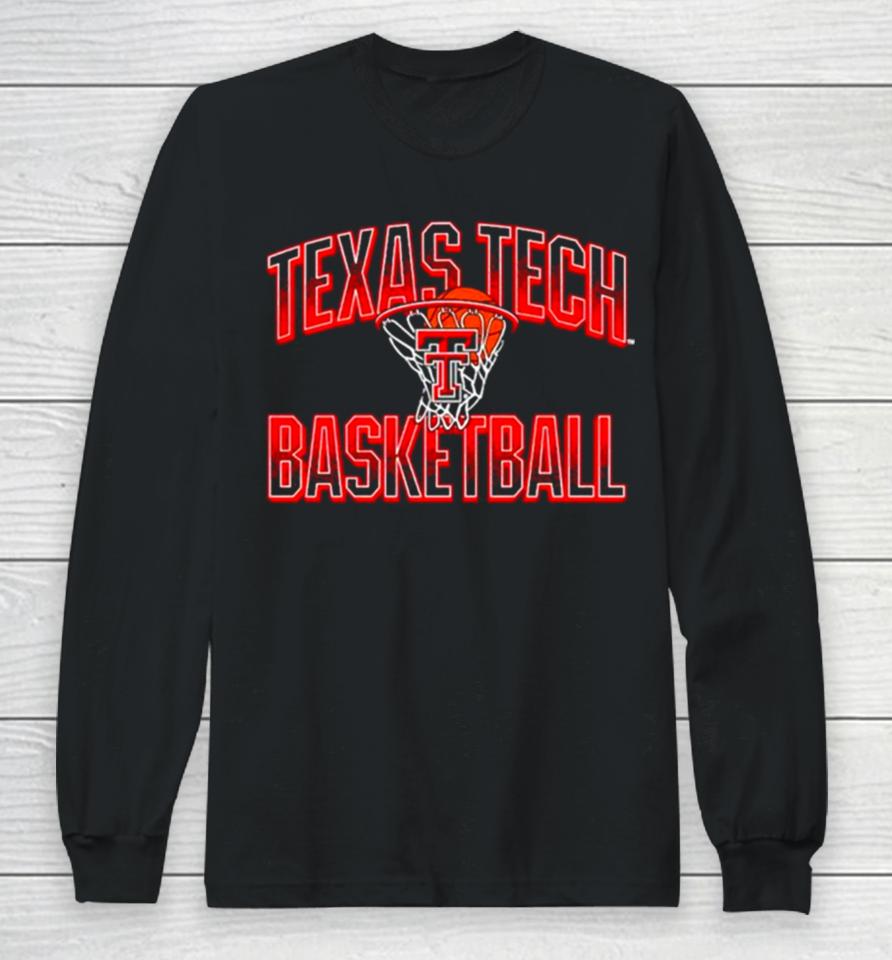 Texas Tech Red Raiders Basketball Vintage Long Sleeve T-Shirt