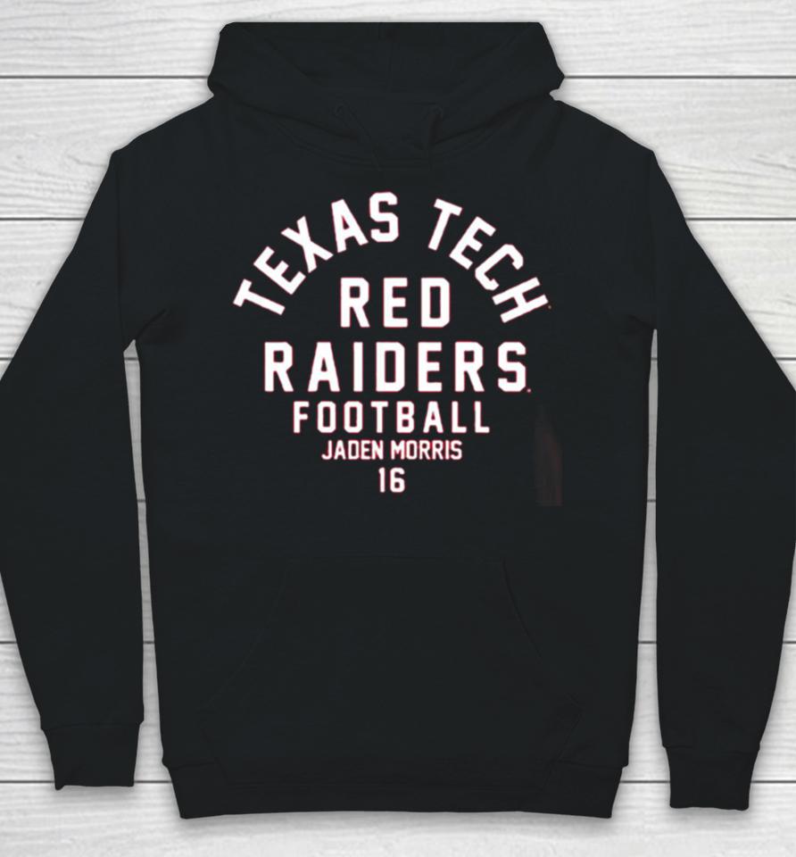 Texas Tech Red Raiders Ncaa Football Jaden Morris Hoodie