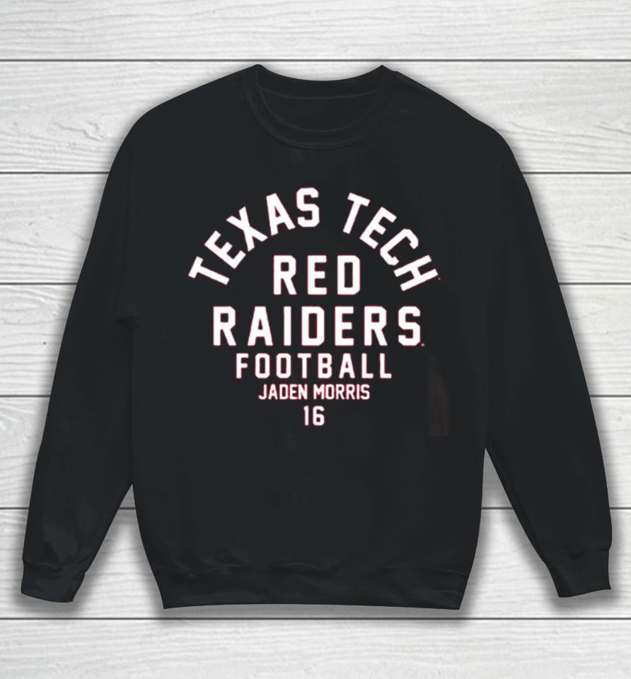 Texas Tech Red Raiders Ncaa Football Jaden Morris Sweatshirt