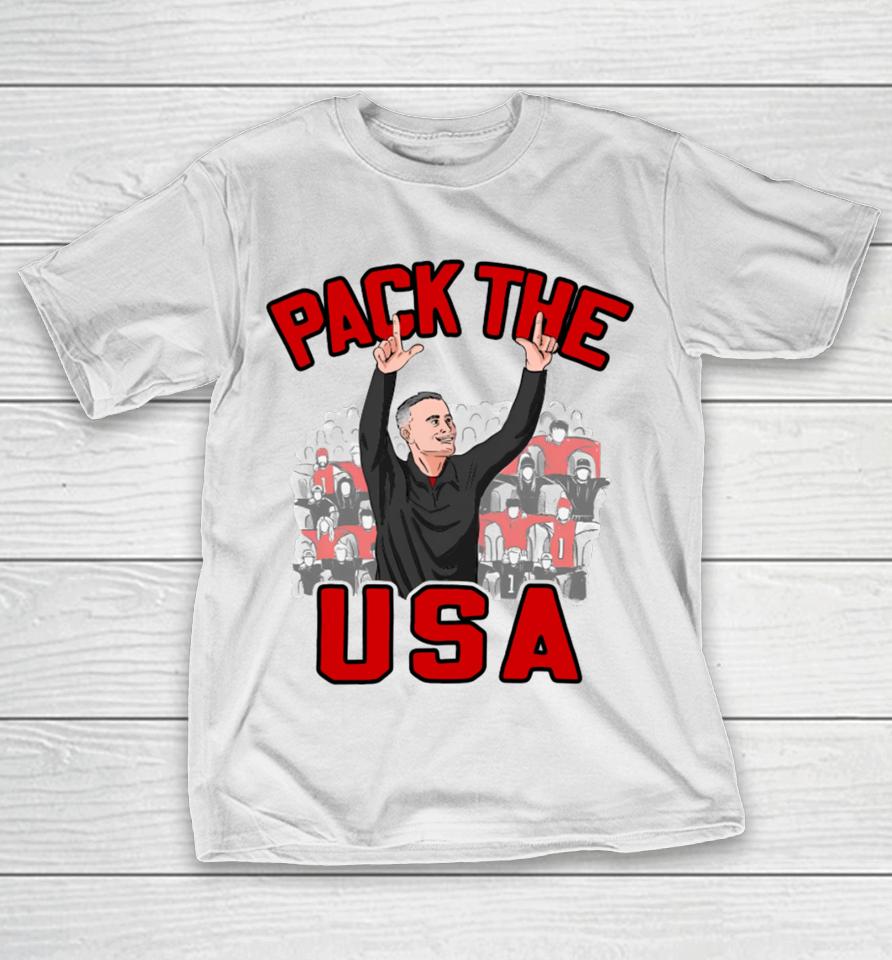 Texas Tech Red Raiders Pack The Usa T-Shirt