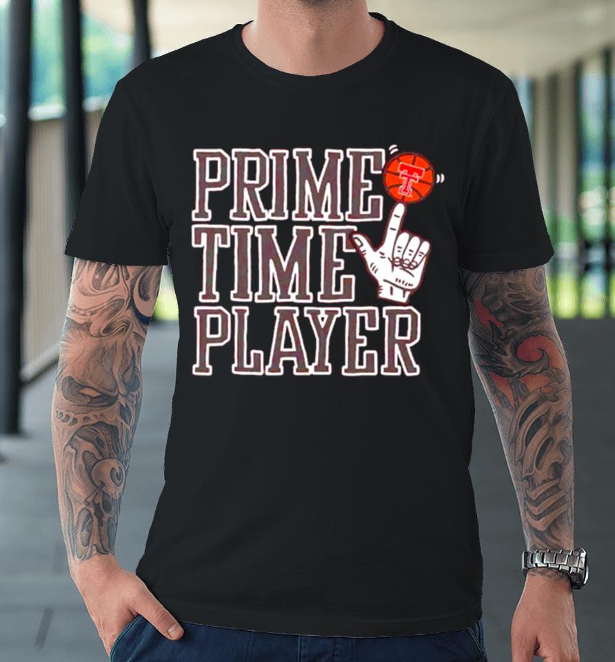 Texas Tech Red Raiders Prime Time Player Premium T-Shirt