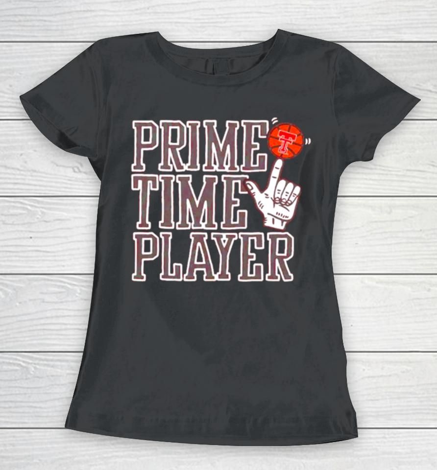 Texas Tech Red Raiders Prime Time Player Women T-Shirt