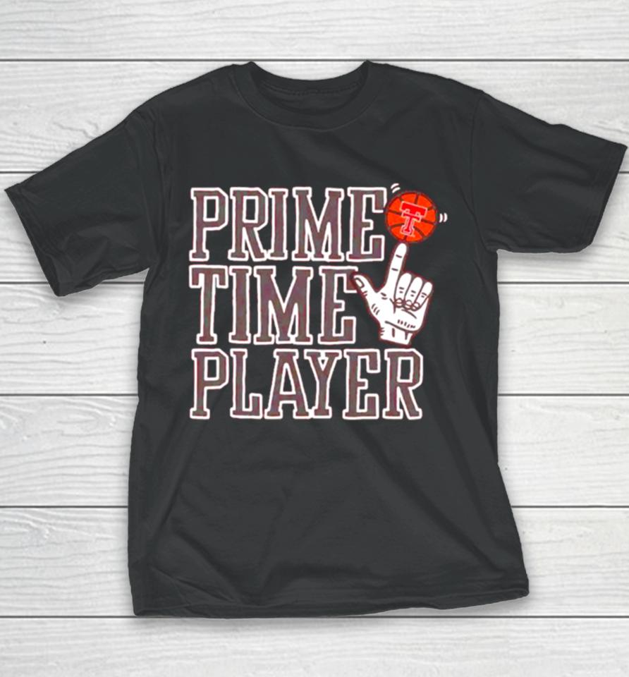 Texas Tech Red Raiders Prime Time Player Youth T-Shirt