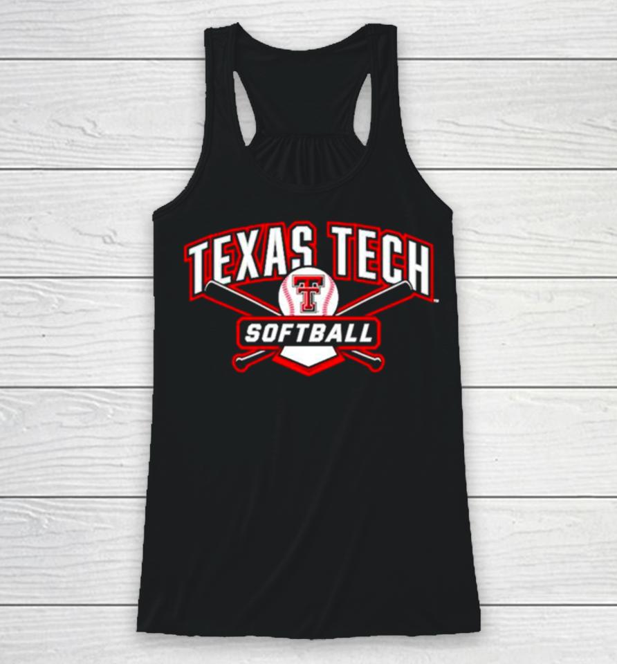 Texas Tech Red Raiders Softball Vintage Logo Racerback Tank