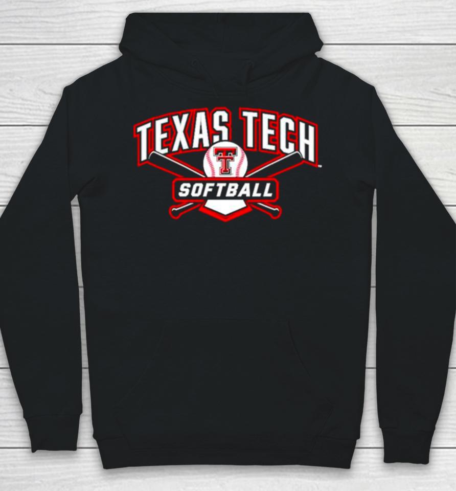 Texas Tech Red Raiders Softball Vintage Logo Hoodie