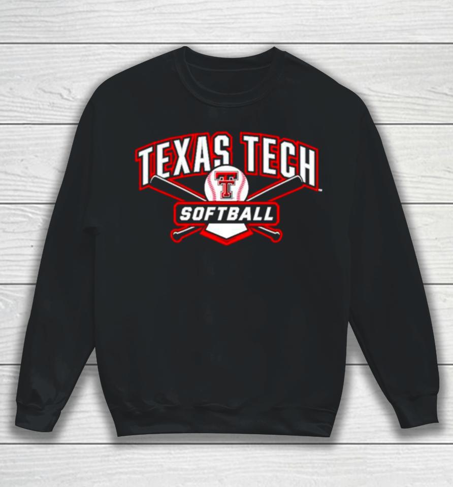 Texas Tech Red Raiders Softball Vintage Logo Sweatshirt