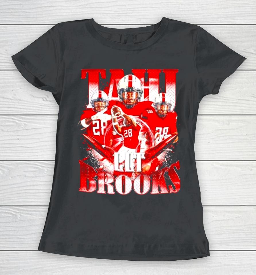 Texas Tech Red Raiders Tahj Brooks Women T-Shirt