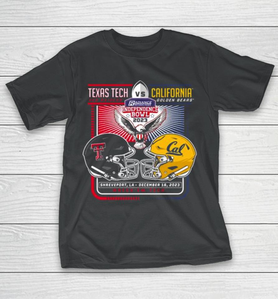 Texas Tech Red Raiders Vs California Golden Bears 2023 Independence Bowl Wreck ‘Em Tech T-Shirt