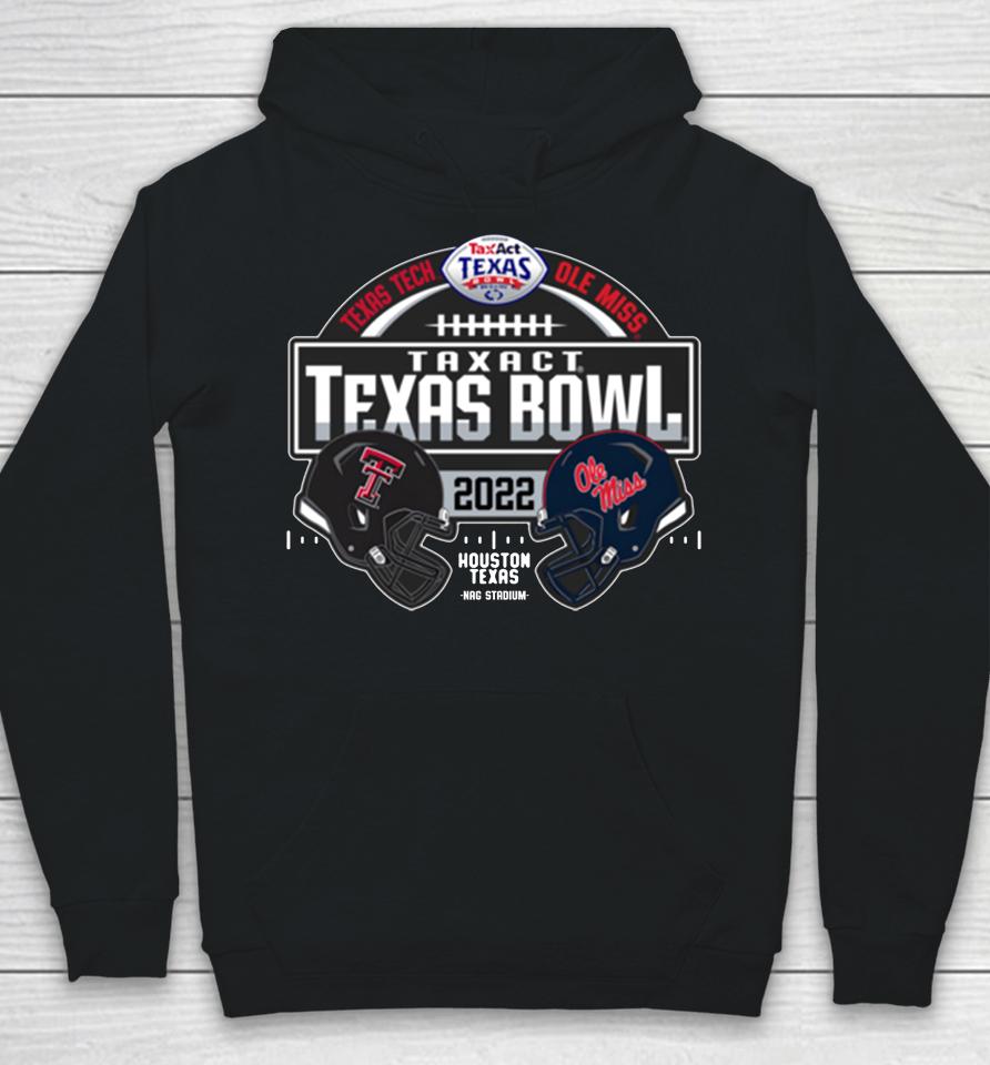 Texas Tech Vs Ole Miss Rebels 2022 Texas Bowl Matchup Hoodie