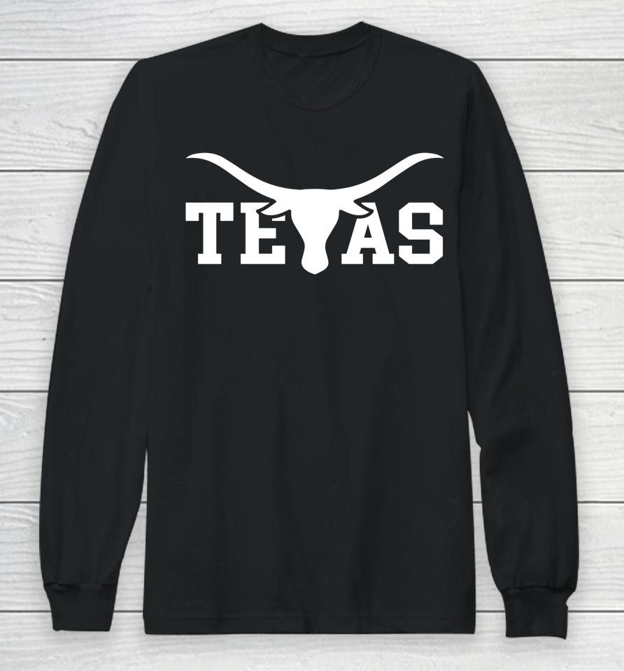 Texas Tx Usa Longhorn America Long Sleeve T-Shirt