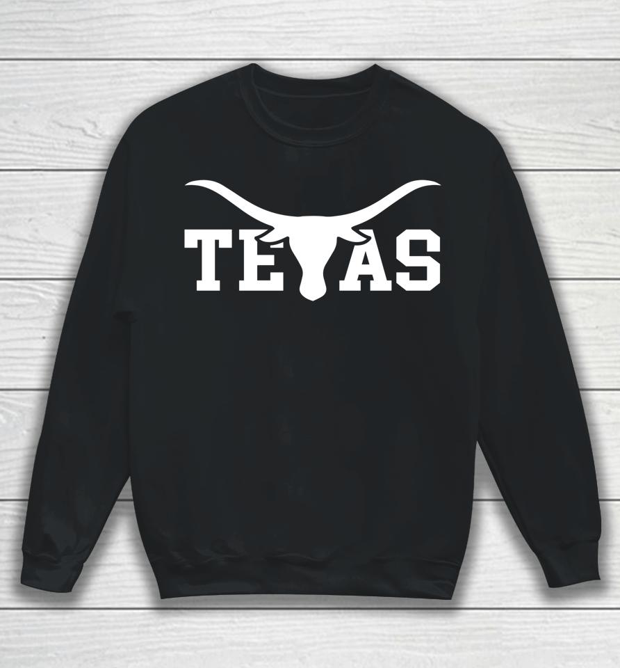 Texas Tx Usa Longhorn America Sweatshirt