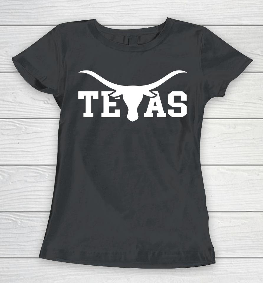 Texas Tx Usa Longhorn America Women T-Shirt