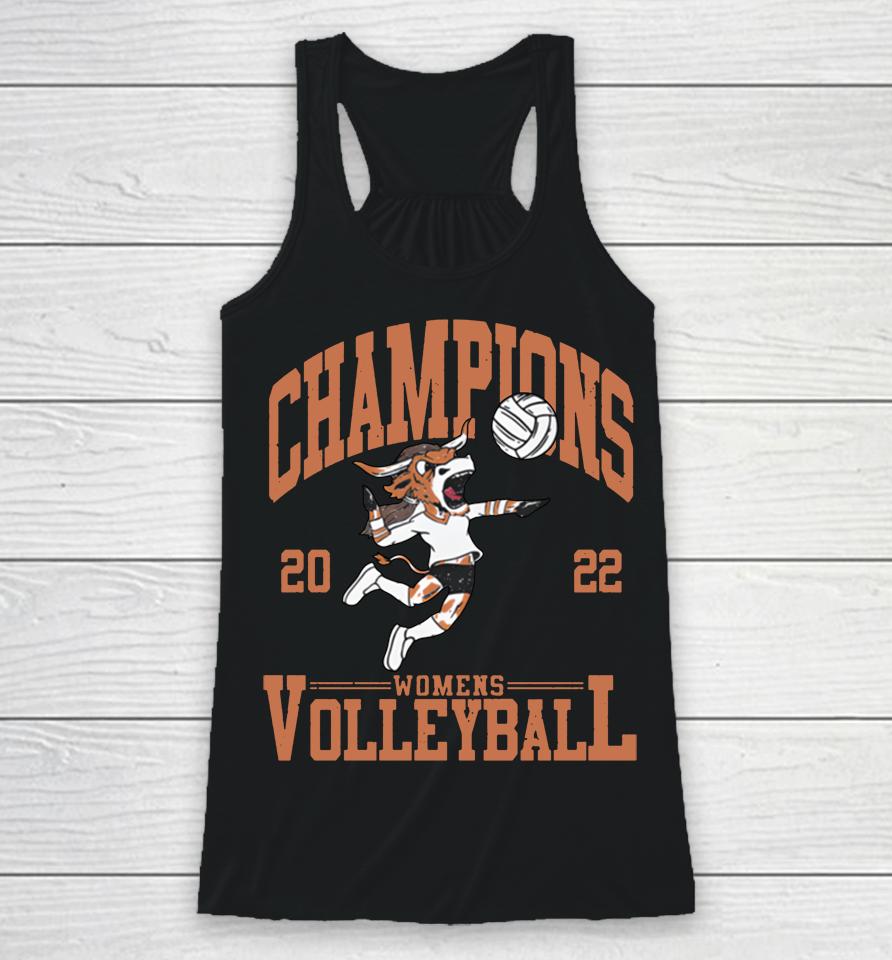 Texas Volleyball Champs Barstool Sports Racerback Tank