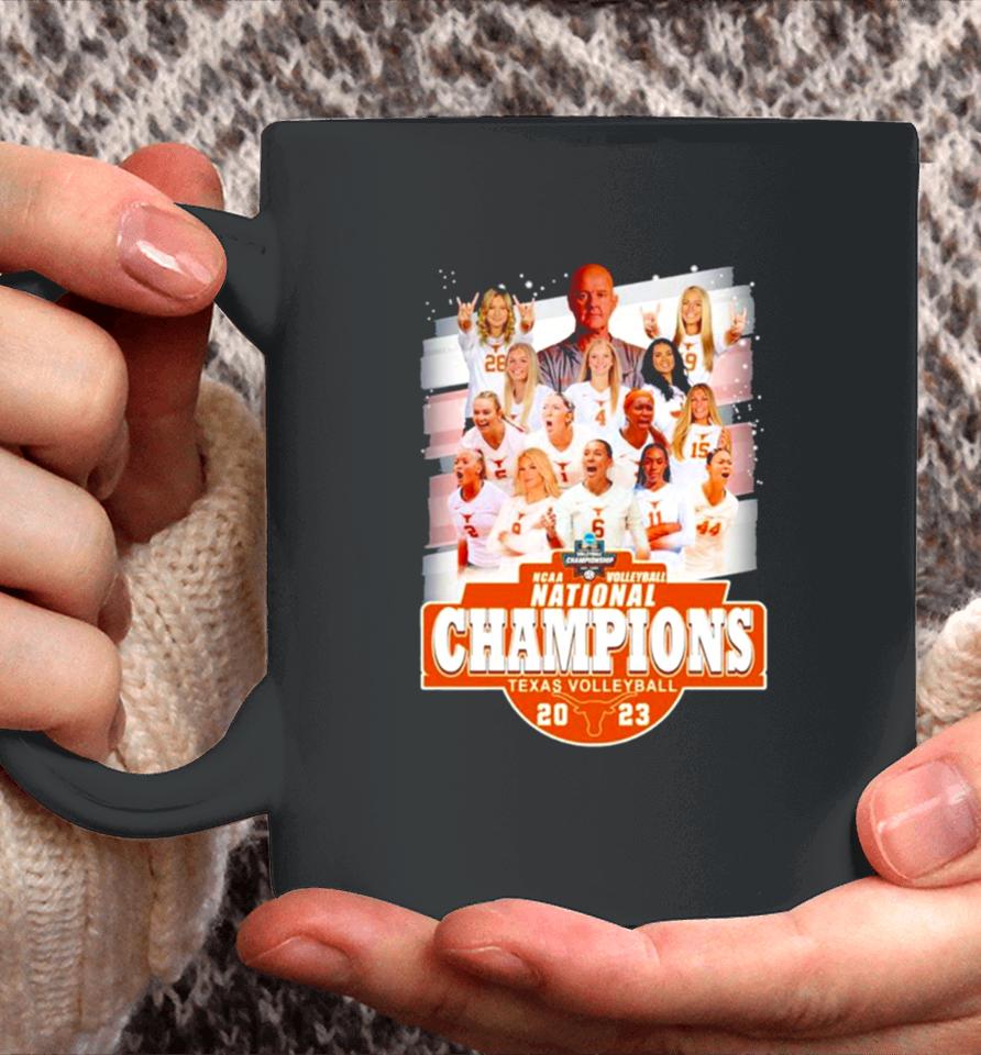 Texas Volleyball Women’s Team Ncaa Volleyball National Champions 2023 Coffee Mug